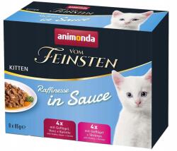 Animonda vom Feinsten Raffinesse Kitten 8x85g Ízkeverék mártásban