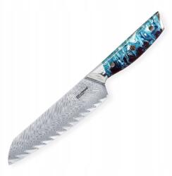 Dellinger Santoku kés Kék 170 mm Dellinger Resin Future (8595705402928)