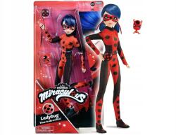 Miraculous figura nagy katicabogár baba Ladybug fekete macska Kwami Tikki 26cm (50006)