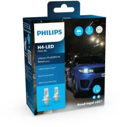 Philips Ultinon Pro6000 Boost Gen2 H4 Led +300% 5800K 2 db, közúti használatra alkalmas EU-ban