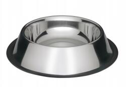 Barry King Rozsdamentes acél fém tál gumival kutyáknak 0, 7 L (18203)