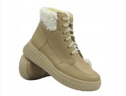 Helios Női Trapper Helios Komfort 604 Világos Bézs Bőr Melegítő Lengyel (604.13)