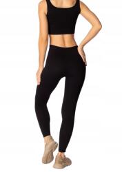  Mona Női Leggings Ribbed fekete M/L méret (MO-W-LW25-040060004-040005-M/L)