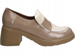 Wonders E-7121 Félcipő, Size 39, bézs, fehér, természetes bőr (E-7121)