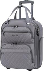 Kroser Bőrönd kézipoggyász táska Kroser 40 cm kerek fogantyú az ülés alá 16 (0744759450975)