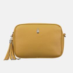 Wojewodzic Sárga kis kézitáska valódi bőrből Wojewodzic (1762/FD19/Z)