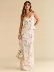 Shein HC24221 Shein Magas Derekú Maxi Szoknya Flitterekkel Díszítve (42) S