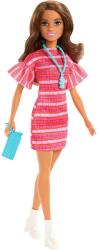 Mattel Barbie - Teresa Barátság baba pink ruhában (JCT02)