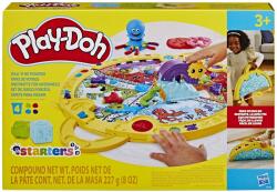 Hasbro Play-Doh: Fold N Go hordozható játszószőnyeg és gyurmakészlet (F9143)