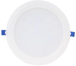 TRACON Tracon LED-DLS-18NW, Kompakt beépíthető LED mélysugárzó SAMSUNG chippel 230 VAC; 18W; 1440lm; D=225 mm, 4000 K; IP20, (LED-DLS-18NW)