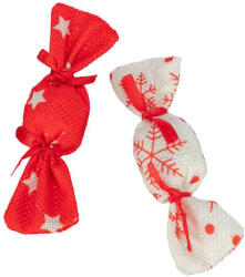 TRIXIE Xmas Cukorka, 2 db, szövet, 11 cm, macskák részére (111062)