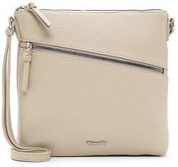 Tamaris Alessia bézs színű, közepes, ferde zsebes divattáska 30814-915 - minosegitaska