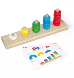 IGROTECO Fa piramisépítő készlet számoláshoz (900439)