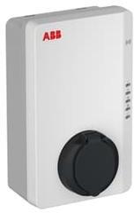 ABB E-autó töltő 1-fázis 1x 3.7kW fali 1xT2aljzat IP54 műanyag kommunikációval Terra AC-W4-S-0 ABB (6AGC082587)
