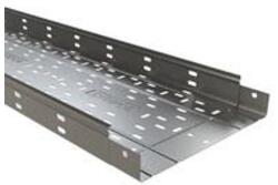 Basor Kábeltálca perforált 3m acél szalaghorganyzott 60mmx 300mmx 3000mm B/P ERE 300X60 GS BASOR (2/1201)