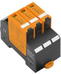 Weidmüller Túlfeszültség-levezető szolár dugaszolható 3P T2 1000V/DC 1100V/PV-DC VPU PV II 3 1000 Weidmüller (2530550000)