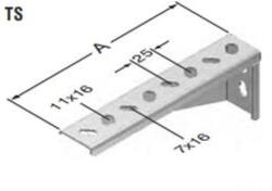EAE TS 100 oldalfali tartó 2mm (T3008554)