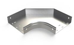 Basor Kábeltálca 90° idom 100mmx 60mm-ma 90° szalaghorganyzott acél CPERC 100x60 GS BASOR (201344)