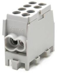 Pollmann Fővezetéki leágazókapocs 130/100A Cu/Al csavaros szürke 2x25+2x16mm2 HLAK 25 1/2 M2 Pollmann (POLM2080136)