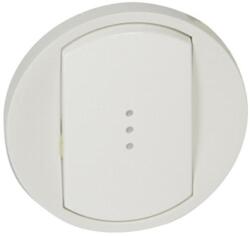 Legrand Céliane billentyű széles egyes kapcs/nyg. -hoz fehér üres-jel jelzőfényes műanyag fényes LEGRAND (068003)