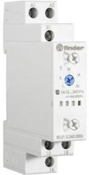 Finder Sorolható időrelé 6-funkciós 0, 1s-1nap 1-v 24-240V50Hz 8A 24-240VDC 80.51. 0.240. 0000 FINDER (805102400000)