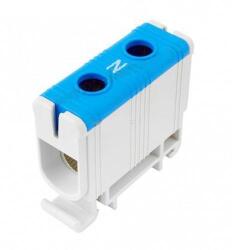 Pollmann Univerzális sorkapocs N kék 35-150mm2Cu/Alu 1P csavaros 2csatl. />25 mm2 UK 150/1 N Pollmann (POLM2090114)