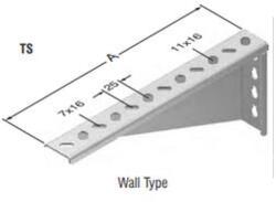 EAE TS 400 oldalfali tartó 2mm (T3008544)