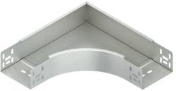 Niedax Kábeltálca 90° idom 100mmx 60mm-ma 90° szalaghorganyzott acél RES 60.100 Niedax (4013339226009)