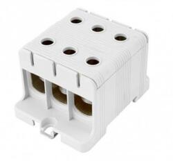 Pollmann Univerzális sorkapocs szürke 16-95mm2Cu/Alu 1P csavaros 6csatl. />25 mm2 UK 95/3 A Pollmann (2090307)