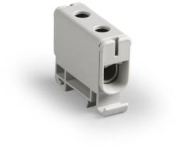 Ensto Elsto Univerzális sorkapocs szürke mm2Cu mm2Alu 1P csavaros 2csatl. />25 mm2 kalapsínre KE61 Ensto Elsto (KE61)