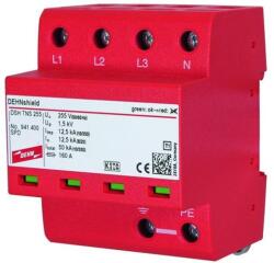 Dehn+söhne Villámáram-levezető kombi DEHNshield 4P 1+2 TN-S 230V/AC 4M DSH TNS 255 DEHN+SÖHNE (941400)
