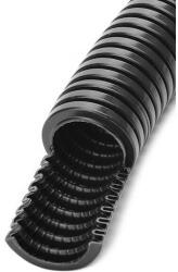 UNIVOLT Gégecső lépésálló 50m 16mm-átmérő / PVC fekete UV-álló 750N-nyomásálló FXP-Turbo Dietzel (UNIVFXP16SW)