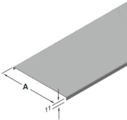 EAE UKK-UKFG 100 fedél kábeltálcához 0, 7mm (T3103022)