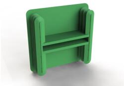 Basor Szerelő talp 41x41 profil tartóhoz műanyag TF41 PVC BASOR (205627)
