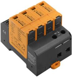 Weidmüller Túlfeszültség-levezető dugaszolható 4P T2 TN-S TN-C-S 230V/AC 50kA VPU AC II 4 300/50 Weidmüller (2591140000)