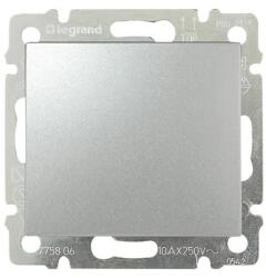 Legrand Valena 106 váltókapcsoló betét központi fedéllel alumínium süllyesztett IP31 1- LEGRAND (LEG770106)