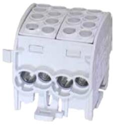 LEIPOLD Fővezetéki leágazókapocs 428/125A Cu/Al ónozott szürke 4x35+4x25mm2 HLAK 35/25-D L G LEIPOLD (080220-0-3)