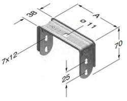 EAE AT3 100 függesztő kengyel közép (T3008274)