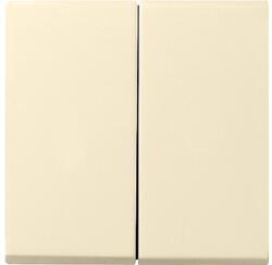 Gira ST55 billentyű kettős kapcs/nyg. -hoz krém üres-jel IP20 műanyag fényes kapocs GIRA (029501)