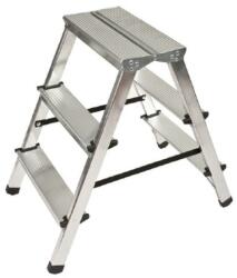Strategic Distribution Group Scara aluminiu dubla 2x3 trepte, inaltime 0.6 m, fabricata in UE
