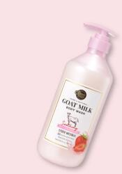 Shower Mate Gel de duș cu lapte de capră și căpșună Goat Milk Strawberry Body Wash - 800 ml