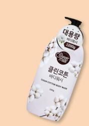 Shower Mate Gel de duș cu aromă de bumbac Natural Clean Cotton Body Wash - 1.2 l