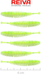 Reiva Tiny Worm Flash Chartreuse 6cm Plasztik Csali 6db (9905-062)