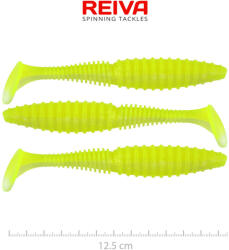 Reiva Zander Power Shad Flash Lemonade 12, 5cm Plasztik Csali 3db (9901-244)