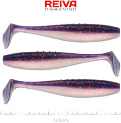 Reiva Flat Minnow Shad 12, 5cm Purple Pearl Plasztik Csali 3db (9902-128)