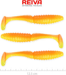 Reiva Zander Power Shad Shiny Orange 12, 5cm Plasztik Csali 3db (9901-210)