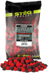 Stég Pellet Mix 8mm Eper-Halibut Pellet 800gr (SP150810)