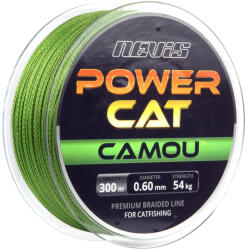 Nevis Powercat Camou 0, 50mm Fonott Főzsinór 300m (3280-350)