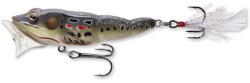 LIVETARGET Vobler Livetarget Frog Popper, culoare Brown-Black, 7.5cm, 14g (LT.FGP75T503)