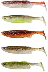 Savage Gear Shad Savage Gear Fat Minnow T-Tail, Clearwater Mix, 13cm, 5buc/plic (F1.SG.77013)